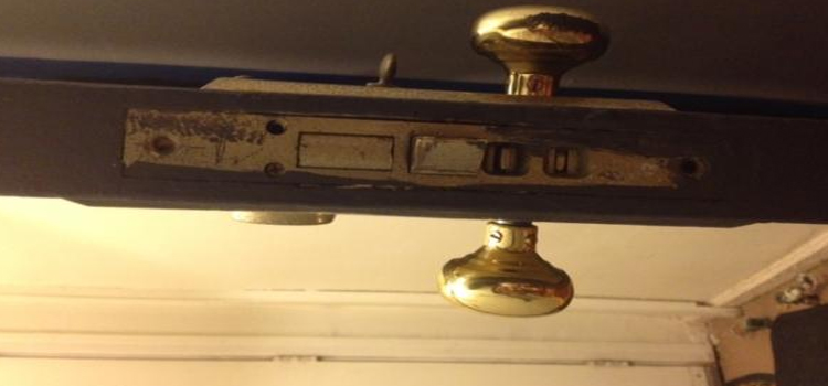 Old Mortise Lock Replacement in Keyes